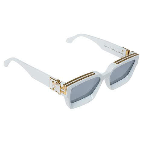 Louis Vuitton millionaire sunglasses white